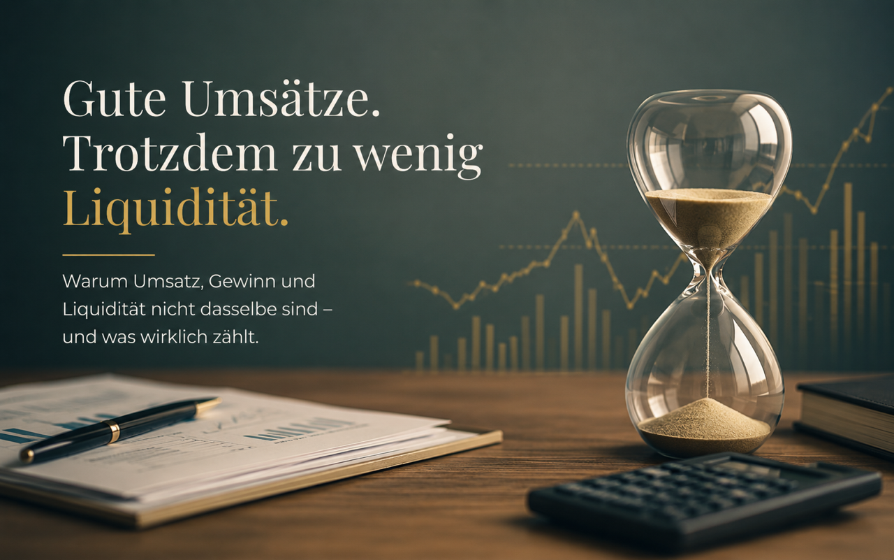 Warum gute Umsätze trotzdem zu Liquiditätsproblemen führen