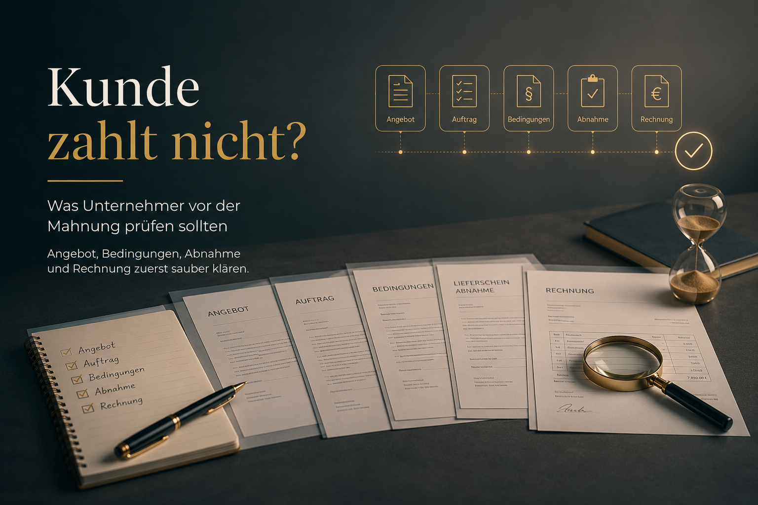 Kunde zahlt nicht? Warum die Lösung oft schon vor der Rechnung beginnt