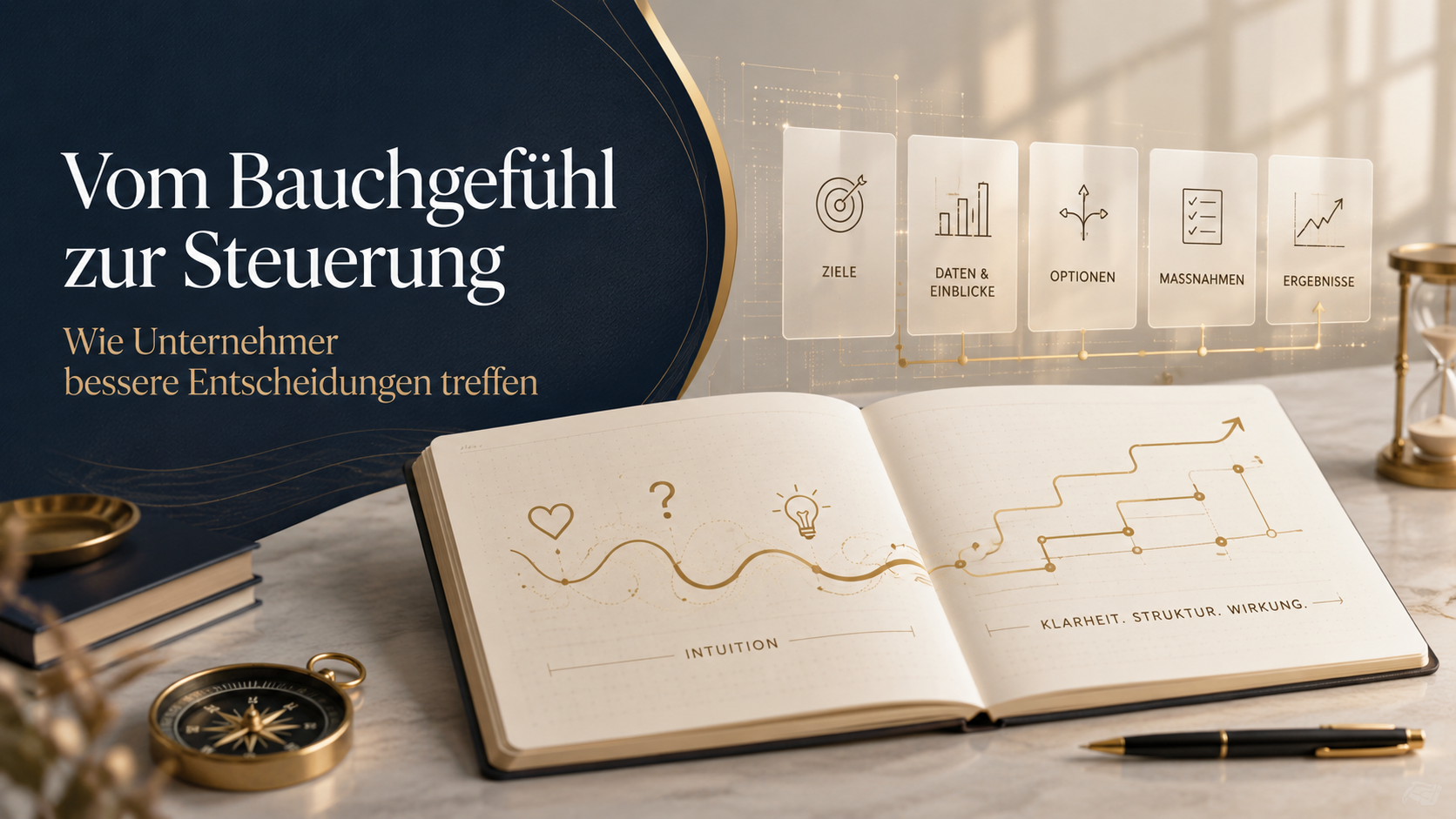 Vom Bauchgefühl zur Steuerung: Wie Unternehmer bessere Entscheidungen treffen